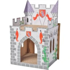 Frisco Castle Cardboard Cat House, 2-Story
