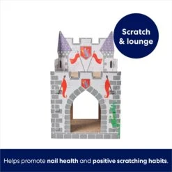 Frisco Castle Cardboard Cat House, 2-Story 10 Frisco Castle Cardboard Cat House, 2-Story -Cat Pet Supplies 308822 PT2. AC SS1800 V1689354927