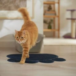 Frisco Paw Shaped Cat Litter Mat -Cat Pet Supplies 309790 PT3. AC SS1800 V1676648574
