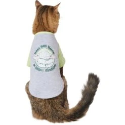 STAR WARS THE MANDALORIAN GROGU "Doesn't Listen" Dog & Cat Raglan T-shirt -Cat Pet Supplies 311884 PT2. AC SS1800 V1643330856