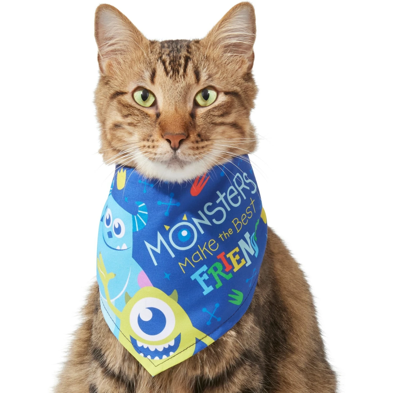 Pixar Monster's Inc "Monsters Make The Best Friends" Dog & Cat Bandana 5 Pixar Monster's Inc "Monsters Make The Best Friends" Dog & Cat Bandana - Image 3