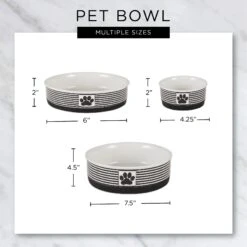 Bone Dry Meow Set Cat Bowl -Cat Pet Supplies 313413 PT2. AC SS1800 V1631780554