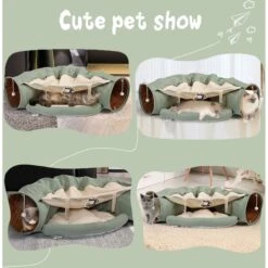 Coziwow By Jaxpety Collapsible Cat Tunnel Bed -Cat Pet Supplies 313503 PT7. AC SS1800 V1663609108