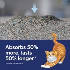 Fresh Step Outstretch Concentrated Febreze Freshness Scented Clumping Clay Cat Litter -Cat Pet Supplies 314020 PT5. AC SS1800 V1694463391