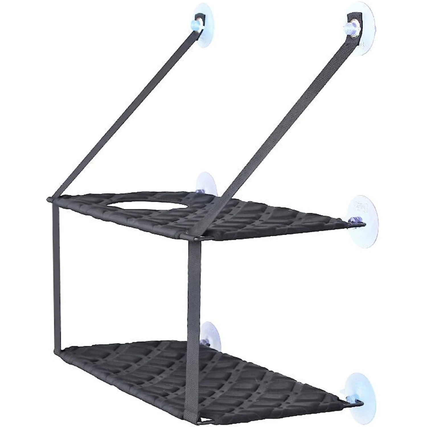 Pet Life Cat Laze Suction Cupped Dual-Leveled Kitty Cat Bed 4 Pet Life Cat Laze Suction Cupped Dual-Leveled Kitty Cat Bed - Image 2