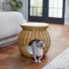 Frisco Round Wicker Cat Condo With Top Perch 2 Frisco Round Wicker Cat Condo With Top Perch -Cat Pet Supplies 316646 MAIN. AC SS1800 V1633727580