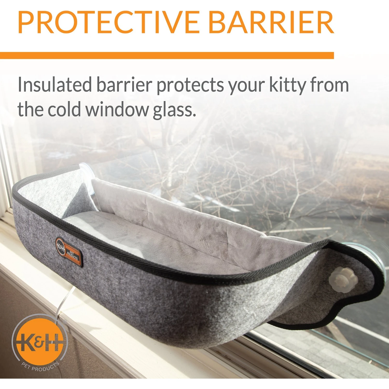 K&H Pet Products EZ Mount Thermo-Kitty Window Cat Bed 7 K&H Pet Products EZ Mount Thermo-Kitty Window Cat Bed - Image 5