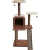 Two By Two The Redwood 53-in Cat Tree & Condo, Beige/Brown -Cat Pet Supplies 316946 MAIN. AC SS1800 V1642631520