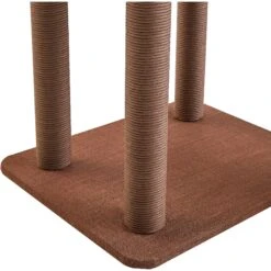 Two By Two The Redwood 53-in Cat Tree & Condo, Beige/Brown -Cat Pet Supplies 316946 PT7. AC SS1800 V1642644183