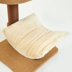 Two By Two The Yaupon 21.5-in Cat Tree & Lounger, Beige -Cat Pet Supplies 316950 PT6. AC SS1800 V1642636011