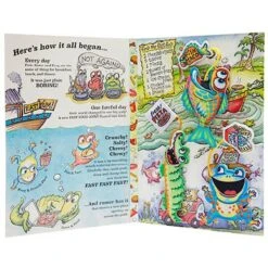 FUZZU Fast Food Cats Book, 11x7-in 3/4x1/2-in 13 FUZZU Fast Food Cats Book, 11x7-in 3/4x1/2-in -Cat Pet Supplies 317691 PT2. AC SS1800 V1632891699