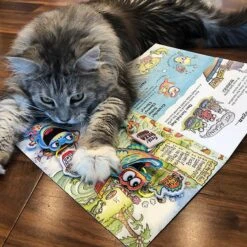 FUZZU Fast Food Cats Book, 11x7-in 3/4x1/2-in 16 FUZZU Fast Food Cats Book, 11x7-in 3/4x1/2-in -Cat Pet Supplies 317691 PT5. AC SS1800 V1632888680