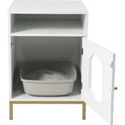 Frisco Elevated Side Table Litter Box Cover -Cat Pet Supplies 322627 PT3. AC SS1800 V1653421283