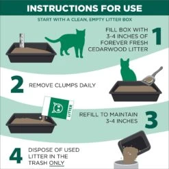 Arm & Hammer Litter Forever Fresh Cedarwood Clumping Cat Litter 15 Arm & Hammer Litter Forever Fresh Cedarwood Clumping Cat Litter -Cat Pet Supplies 325462 PT4. AC SS1800 V1663797622