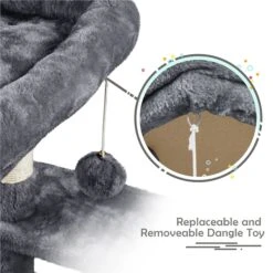 Yaheetech Activity Tower Basic 46-in Cat Tree -Cat Pet Supplies 325694 PT6. AC SS1800 V1680628903