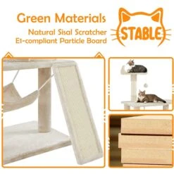 Yaheetech 63.5-in Plush Cat Tree & Condo 18 Yaheetech 63.5-in Plush Cat Tree & Condo -Cat Pet Supplies 325702 PT7. AC SS1800 V1686153408