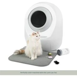 Casa Leo Leo's Loo Cat Litter Mat, Grey -Cat Pet Supplies 329399 PT3. AC SS1800 V1651429292