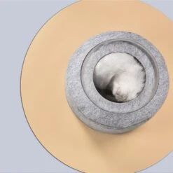 Michu Space Capsule Cat Bed, Small -Cat Pet Supplies 332483 PT3. AC SS1800 V1634222775