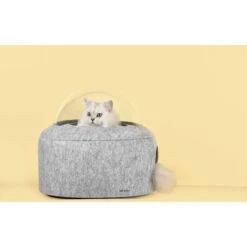 Michu Space Capsule Cat Bed, Small -Cat Pet Supplies 332483 PT4. AC SS1800 V1634222846