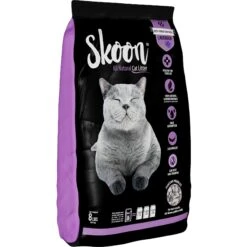 Skoon All Natural Lavender Scented Non-Clumping Cat Litter, 8-lb Bag