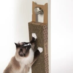 SmartyKat Scratch Up+ With Catnip Infusion Technology Corrugate Hanging Cat Scratcher -Cat Pet Supplies 336391 PT4. AC SS1800 V1634309672