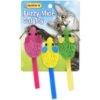 RUFFIN' IT Fuzzy Mice Assorted Cat Toy, 3 Count -Cat Pet Supplies 336774 MAIN. AC SS1800 V1634739418