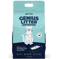 Alpha Paw Genius Litter With Health Indicator Cat Litter, 6-lbs