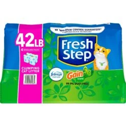 Fresh Step Febreze Freshness Gain Scented Clumping Clay Cat Litter -Cat Pet Supplies 346442 PT7. AC SS1800 V1694455089