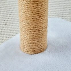 Two By Two The Linden Twin Sisal Cat Tree, Small, Ivory -Cat Pet Supplies 346899 PT7. AC SS1800 V1638315106