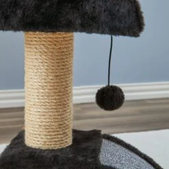 Two By Two The Camellia Sisal Cat Tree, Small, Black -Cat Pet Supplies 346901 PT8. AC SS1800 V1638313380