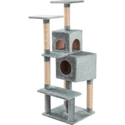 Two By Two The Ambrosia Cat Tree, Large, Grey