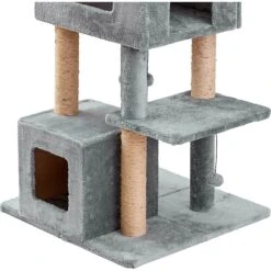 Two By Two The Honeycrisp Cat Tree, Large, Grey -Cat Pet Supplies 346921 PT7. AC SS1800 V1638316014