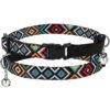 CollarDirect Tribal Pattern Ethnic Design Nylon Cat Collar