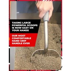 IPrimio Polished Aluminum, Cat Scooper, X-Large 11 IPrimio Polished Aluminum, Cat Scooper, X-Large -Cat Pet Supplies 352826 PT3. AC SS1800 V1642529794