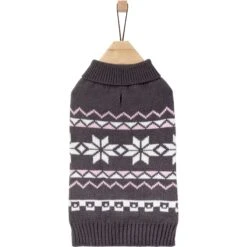 Frisco Gray Chevron Print Dog & Cat Sweater 13 Frisco Gray Chevron Print Dog & Cat Sweater -Cat Pet Supplies 353555 PT4. AC SS1800 V1659727100