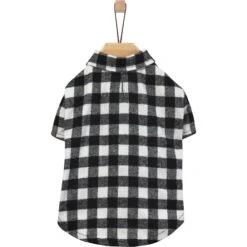 Frisco Black Plaid Dog & Cat Shirt -Cat Pet Supplies 353682 PT3. AC SS1800 V1659726422