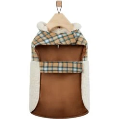 Frisco Lightweight Plaid Pocket Dog & Cat Coat 14 Frisco Lightweight Plaid Pocket Dog & Cat Coat -Cat Pet Supplies 353940 PT5. AC SS1800 V1659726052