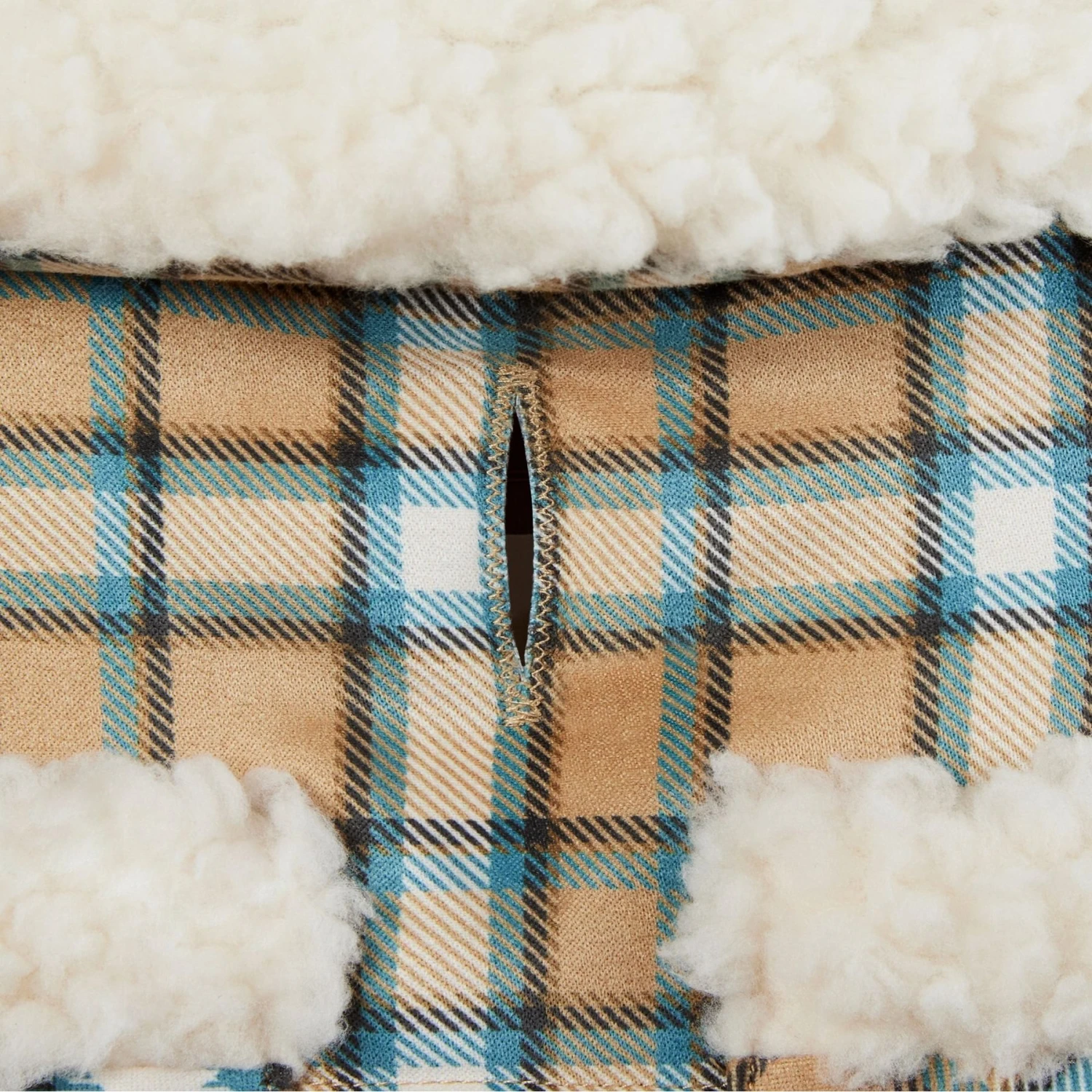 Frisco Lightweight Plaid Pocket Dog & Cat Coat 8 Frisco Lightweight Plaid Pocket Dog & Cat Coat - Image 6