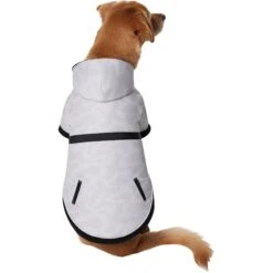 Frisco Mid-Heavyweight White Camouflage Dog & Cat Parka -Cat Pet Supplies 353949 PT2. AC SS1800 V1659010334