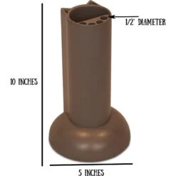 Feline Ruff Cat Teaser Wand Holder Storage Organizer, Gray -Cat Pet Supplies 354378 PT1. AC SS1800 V1641502294