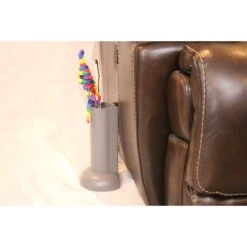 Feline Ruff Cat Teaser Wand Holder Storage Organizer, Gray -Cat Pet Supplies 354378 PT6. AC SS1800 V1641513719