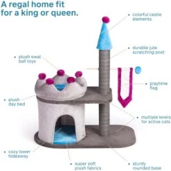 Prevue Pet Products King's Manor Cat Castle -Cat Pet Supplies 354654 PT2. AC SS1800 V1693491818