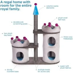 Prevue Pet Products King's Court Cat Castle -Cat Pet Supplies 354668 PT2. AC SS1800 V1693491879