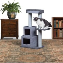 Prevue Pet Products Kitty Power Paws Sky Cat Condo -Cat Pet Supplies 354670 PT8. AC SS1800 V1662064842
