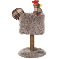 Prevue Pet Products Cozy Chicken 25.5-in Faux Fur Cat Tree -Cat Pet Supplies 354672 PT8. AC SS1800 V1662062545