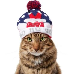 Frisco Ho Ho Ho Dog & Cat Hat -Cat Pet Supplies 358475 PT2. AC SS1800 V1660759400