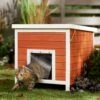 Frisco Outdoor Wooden Cat House With Retractable Roof -Cat Pet Supplies 361008 MAIN. AC SS1800 V1659972527