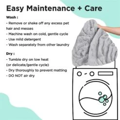 Best Friends By Sheri The Original Calming Donut Cat & Dog Bed Replacement Cover -Cat Pet Supplies 361025 PT3. AC SS1800 V1641947208