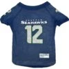 Pets First NFL Dog & Cat Raglan Jersey, Seattle Seahawks