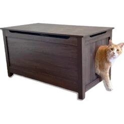 Designer Pet Products Parker Designer Wood Catbox Furniture Litter Box Enclosure, 36-in 12 Designer Pet Products Parker Designer Wood Catbox Furniture Litter Box Enclosure, 36-in -Cat Pet Supplies 362058 PT1. AC SS1800 V1643210195